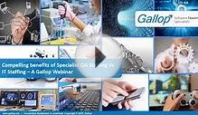 Webinar on Compelling benefits of Specialist QA Staffing